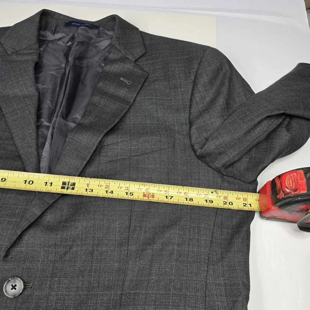Joseph Abboud Nordstrom Loro Piana Mens 40R 34x30‎ Suit Jacket+PANTS Wool Blazer